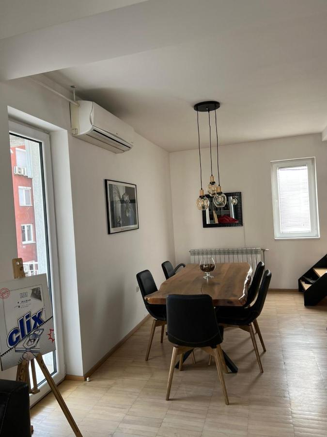 Modern Apartment In Szkopje Kültér fotó